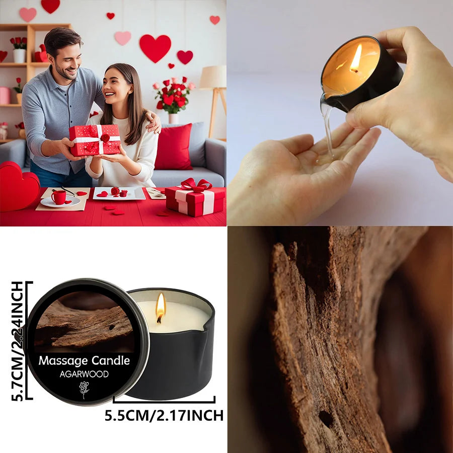 Agarwood Soy Wax Scented Candles