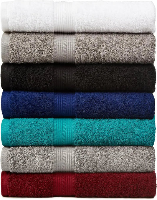 100% Cotton Bathroom Towel Set