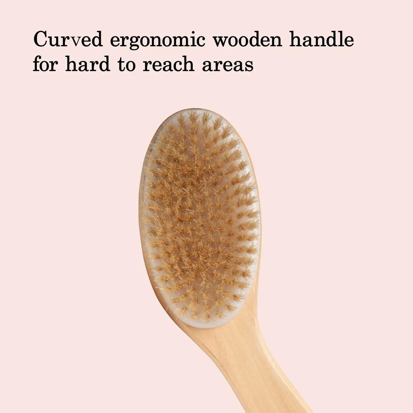 Dry Body Brush for Exfoliation