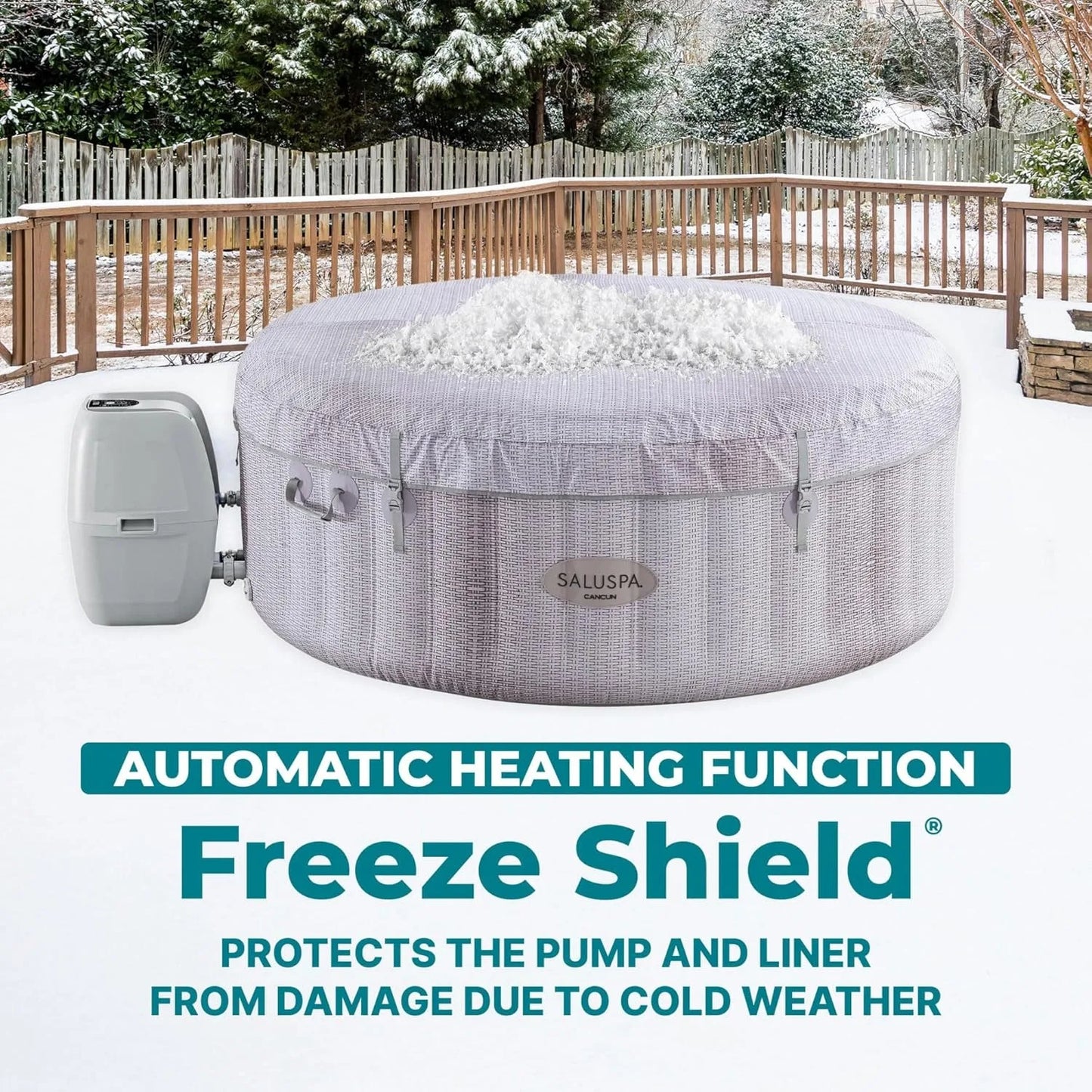 Round Inflatable Hot Tub