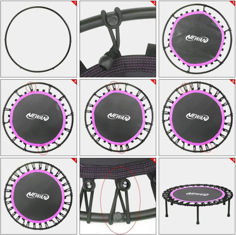40"-48" Silent Mini Trampoline