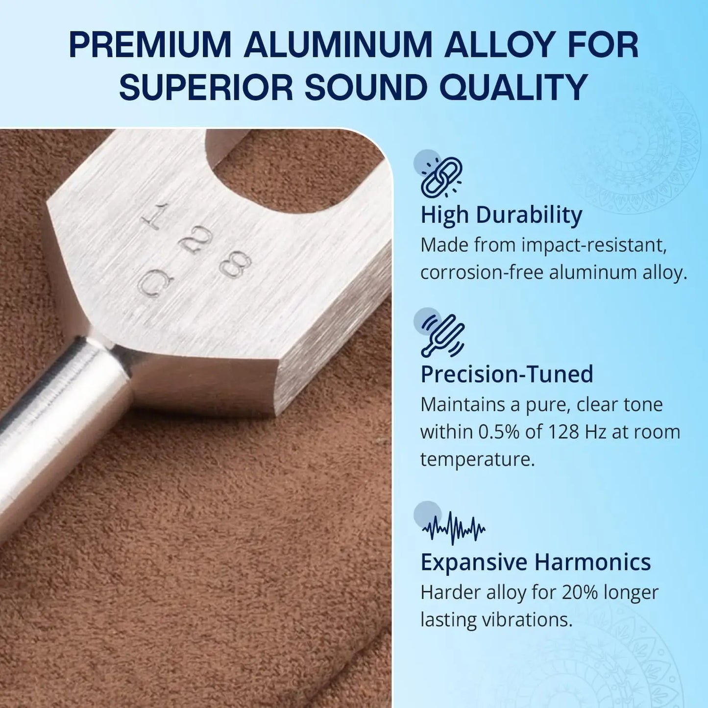 128Hz Weighted Tuning Fork
