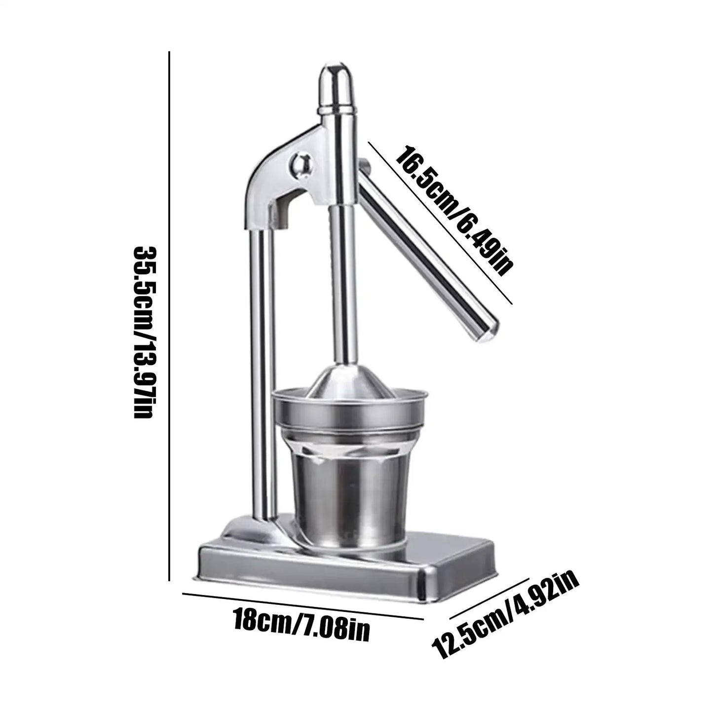 Stainless Steel Manual Juicer