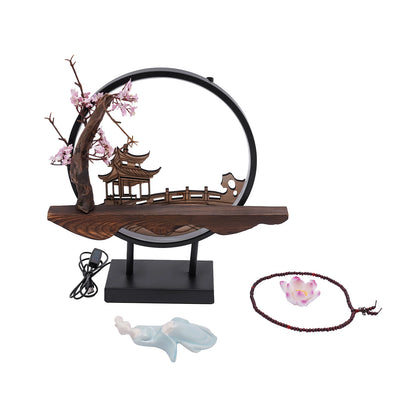 Waterfall Ceramic Backflow Incense Burner