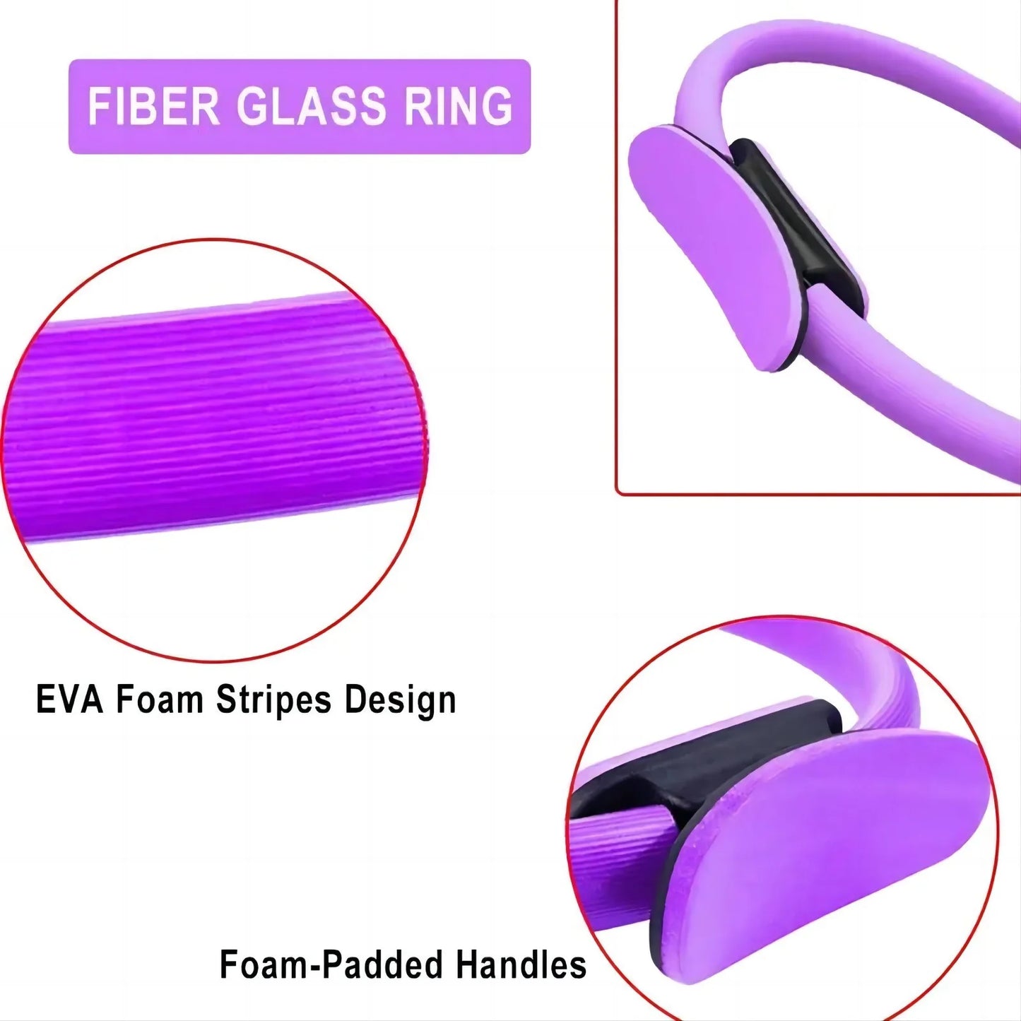 Yoga Pilates Fitness Ring and Resistance Band