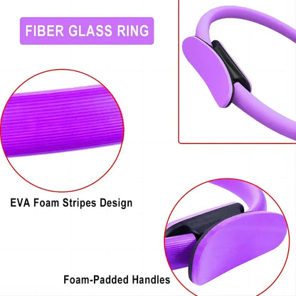 Yoga Pilates Fitness Ring and Resistance Band
