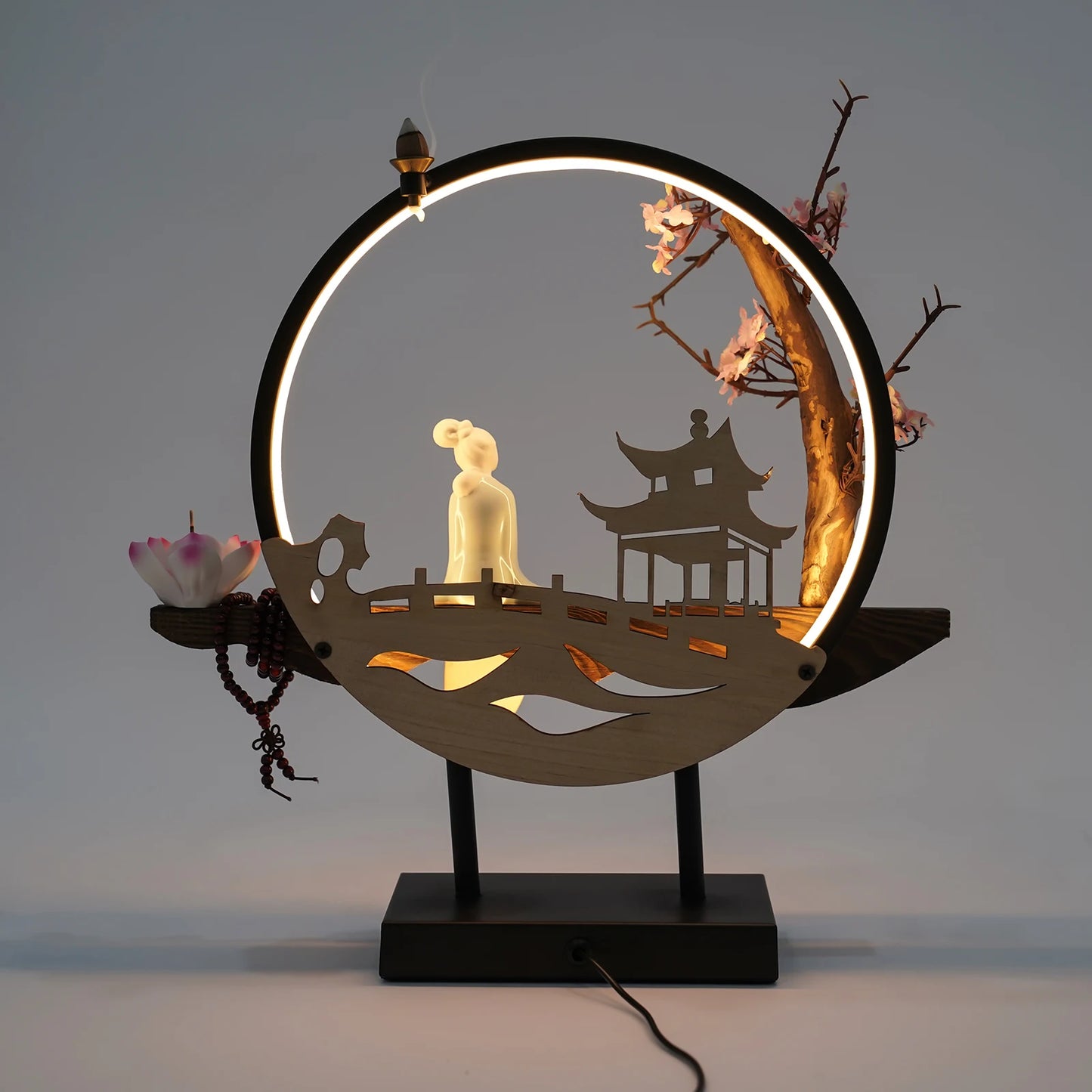 Waterfall Ceramic Backflow Incense Burner