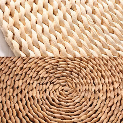 Straw Zafu Yoga Meditation Cushion