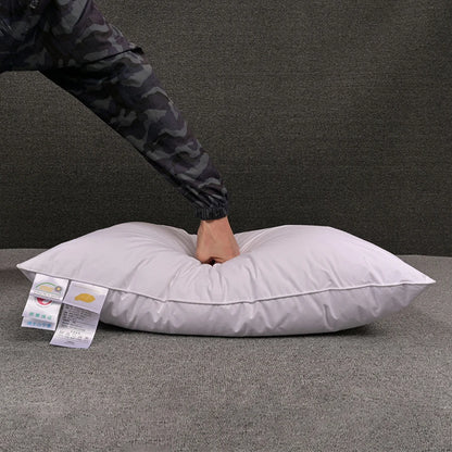 100% White Goose Feather Pillow