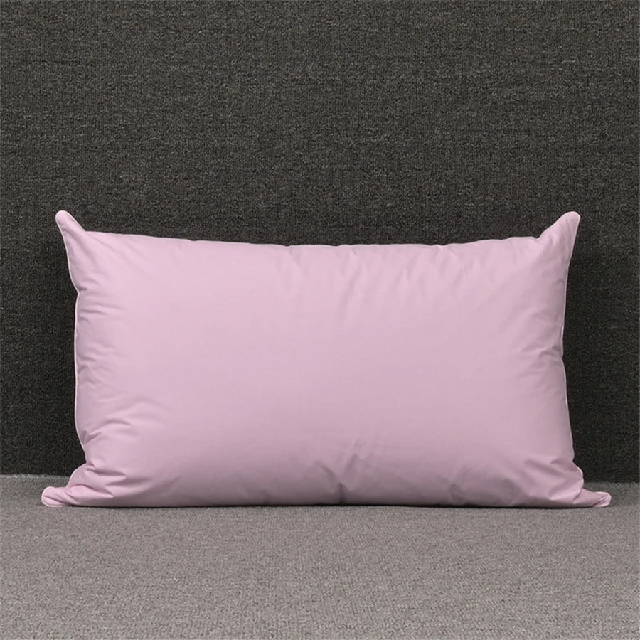 100% White Goose Feather Pillow
