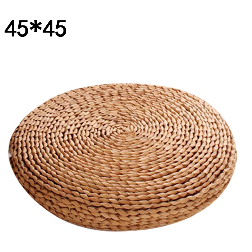 Straw Zafu Yoga Meditation Cushion