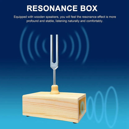 432 Hz Tuning Fork with Resonance Box
