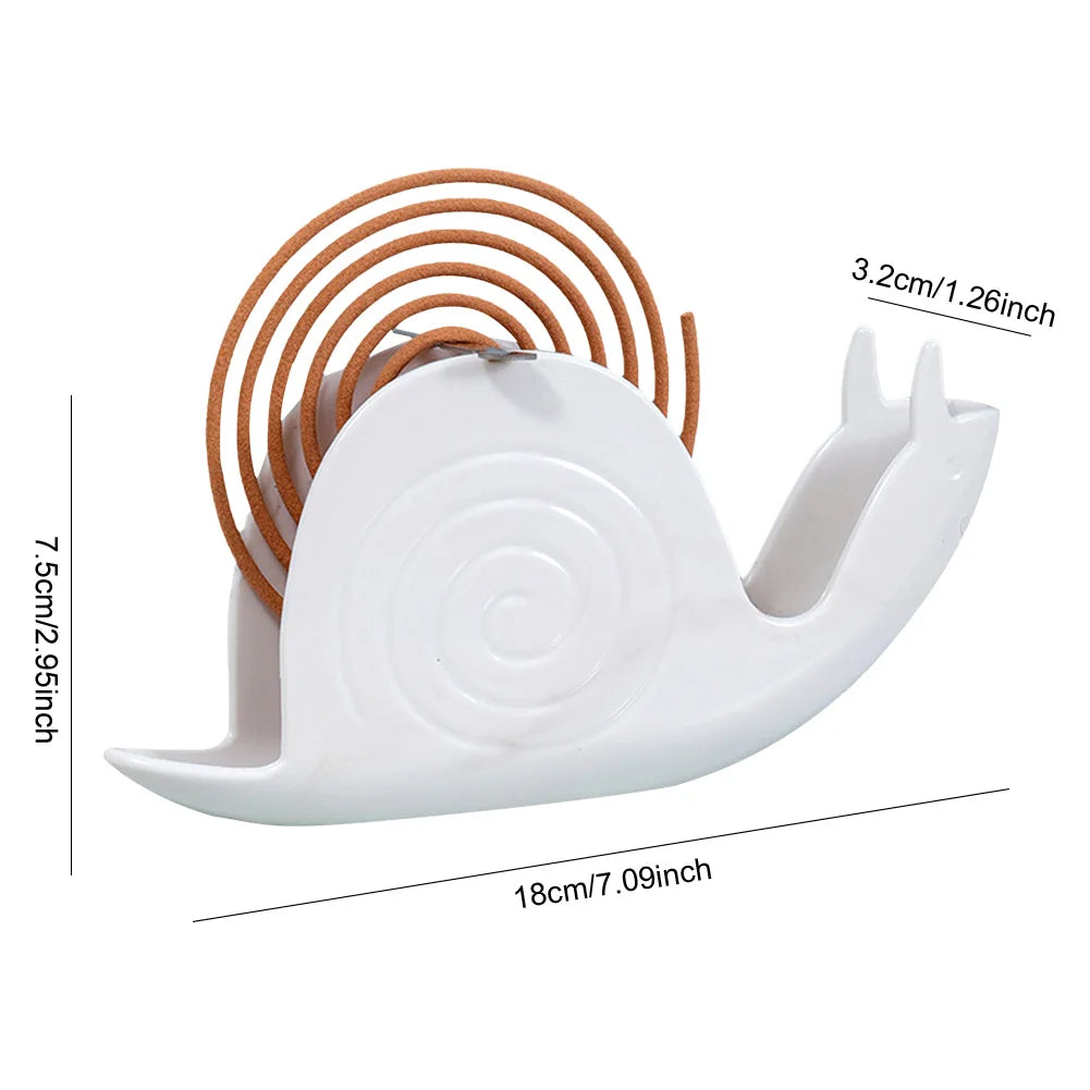 Snail Shape Incense Burner Holder