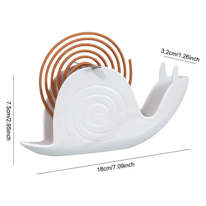 Snail Shape Incense Burner Holder