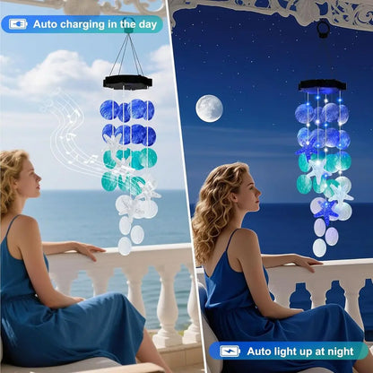 Outdoor Hanging Wind Chime Lights