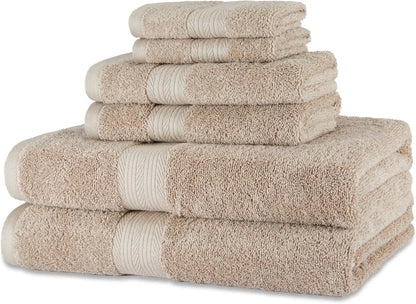100% Cotton Bathroom Towel Set