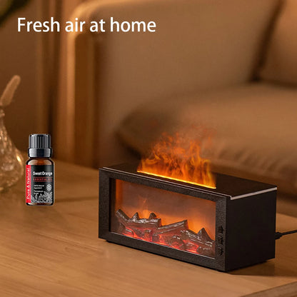Flame Effect Humidifier & Aroma Diffuser