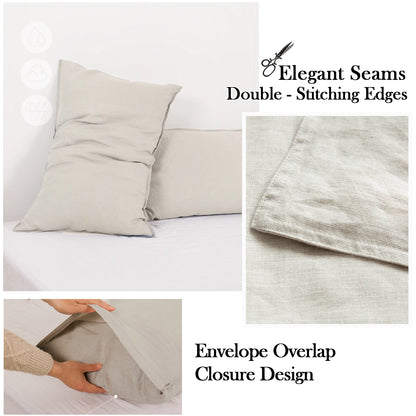 Simple & Opulence Linen Sheet Set