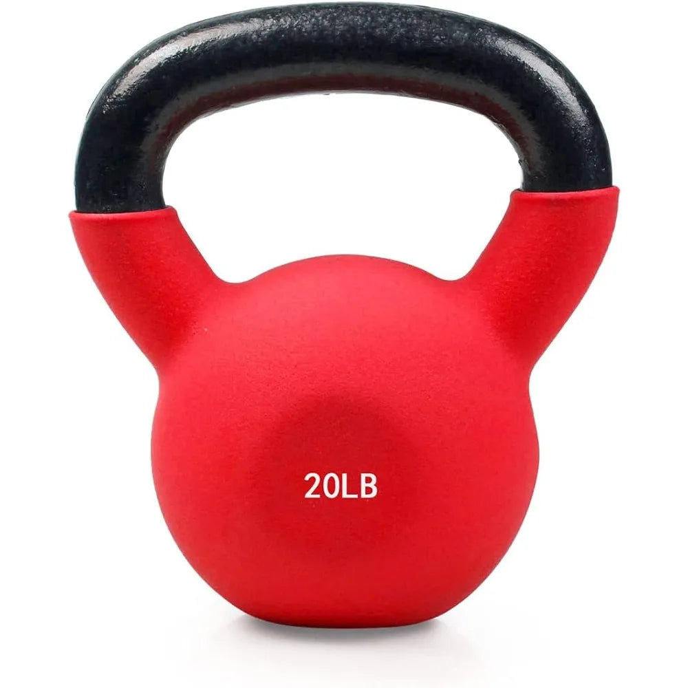 RitFit Neoprene Coated Solid Cast Iron Kettlebell