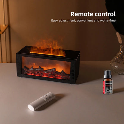Flame Effect Humidifier & Aroma Diffuser