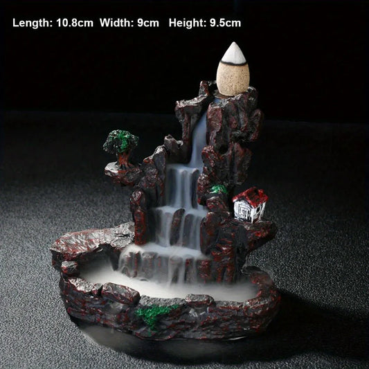 Resin Incense Waterfall Burner