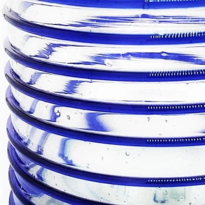 Cobalt Blue Recycled Glass Pitcher