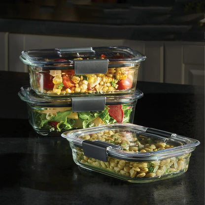Rubbermaid Glass Food Storage Containers