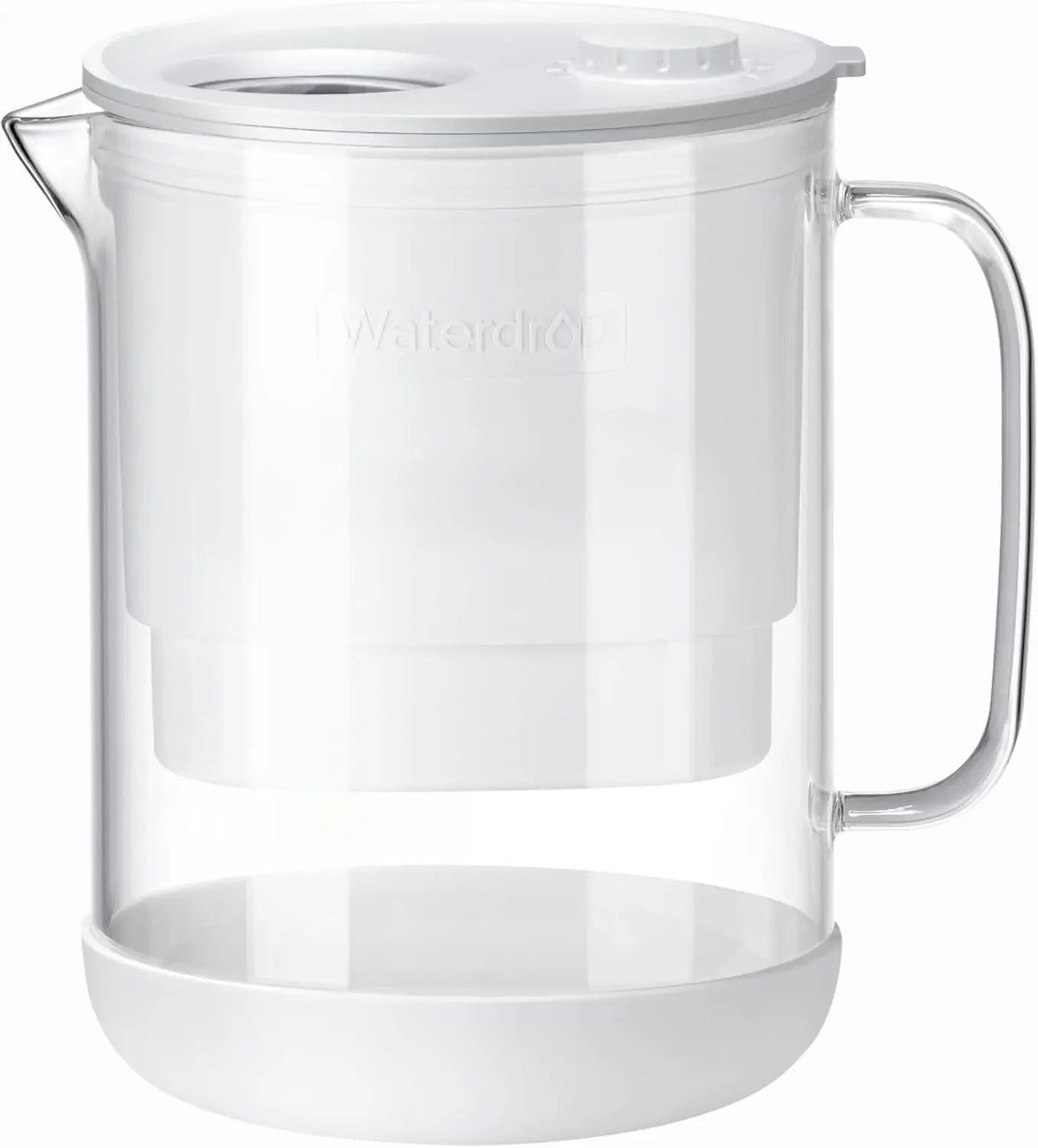 Glass Water Filter Pitcher, 7-Cup