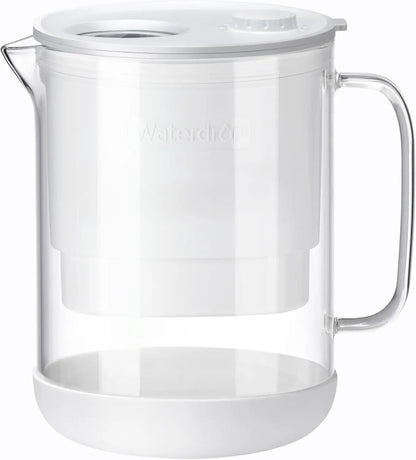 Glass Water Filter Pitcher, 7-Cup