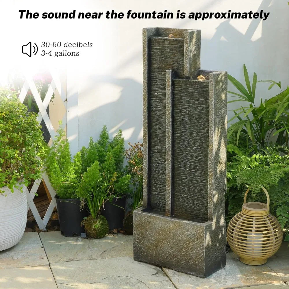 Modern Indoor Outdoor Waterfall Fountain