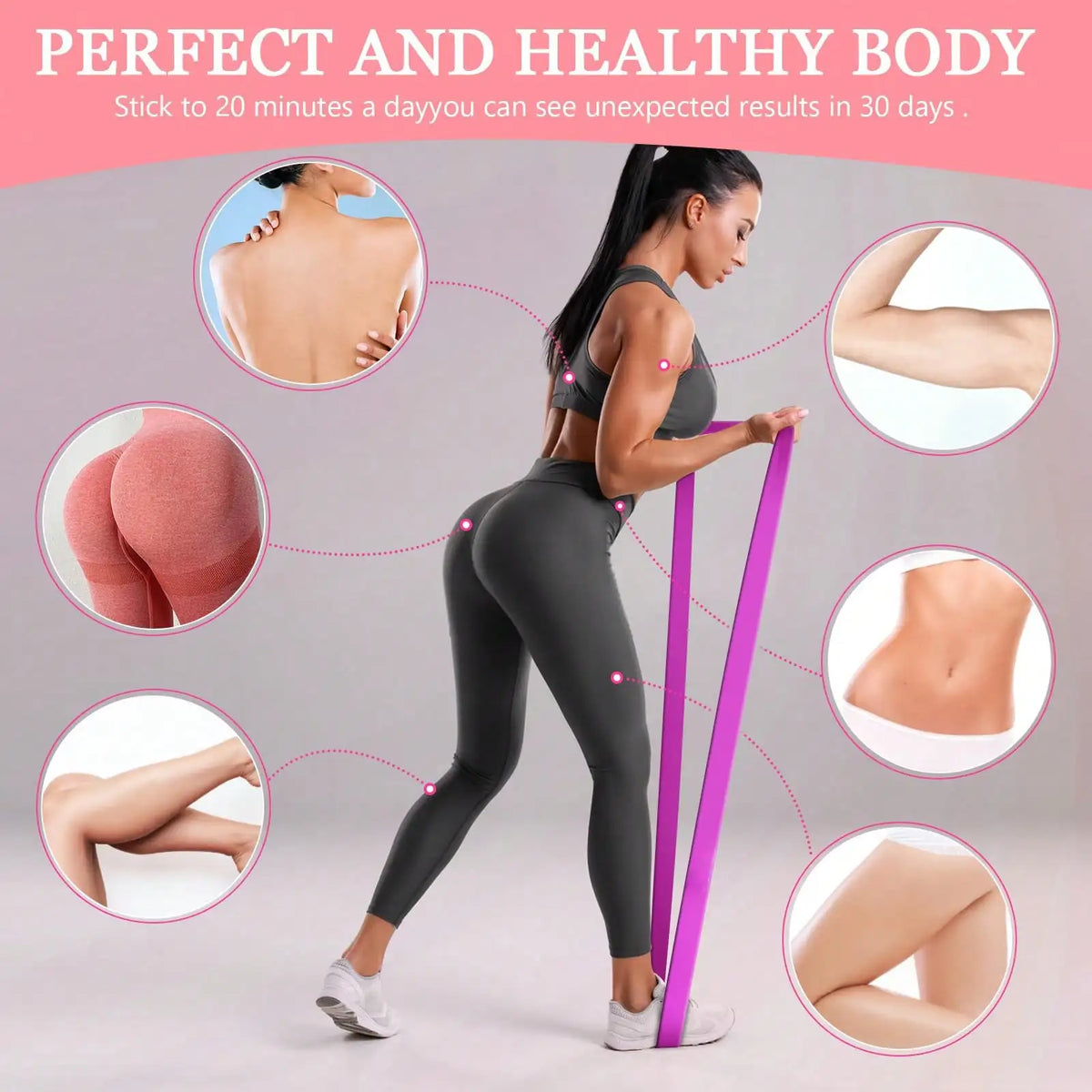 Resistance Stackable Yoga Bands