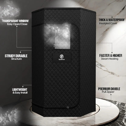 Portable Sauna and Cold Plunge Combo