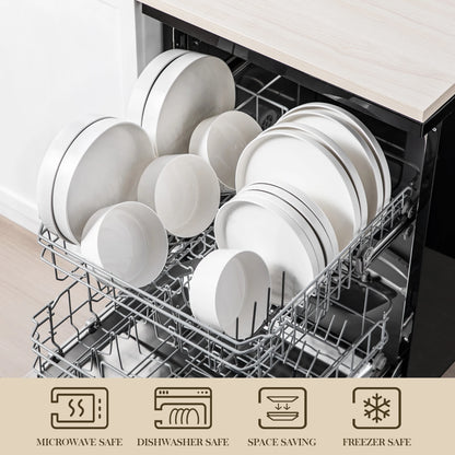 MALACASA Dinner Plates Sets