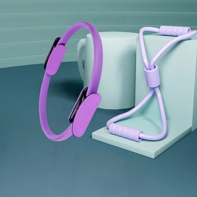 Yoga Pilates Fitness Ring and Resistance Band