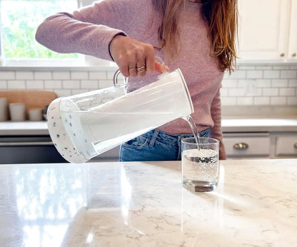 7-Cup Glass Water Filter Pitcher
