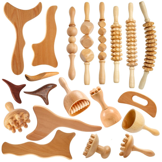 Wood Massage Therapy Tools