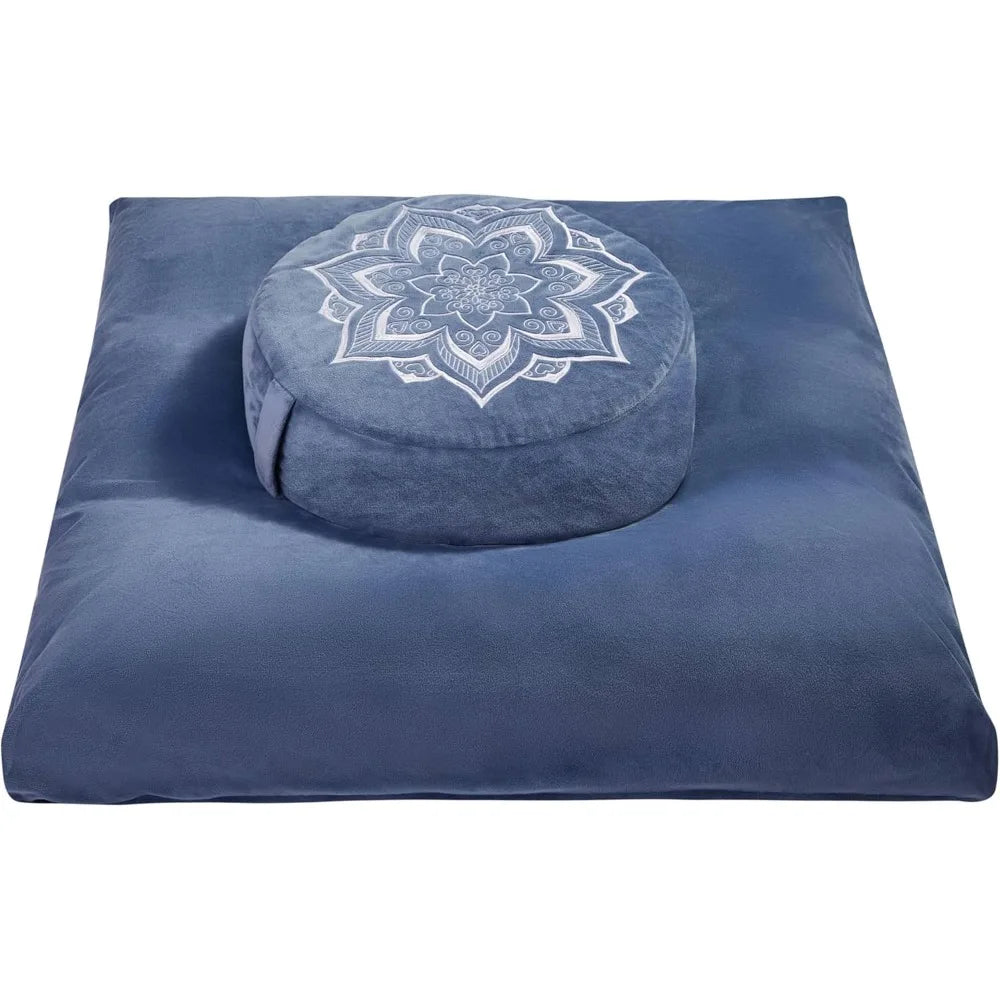 Meditation Zafu Cushion Set