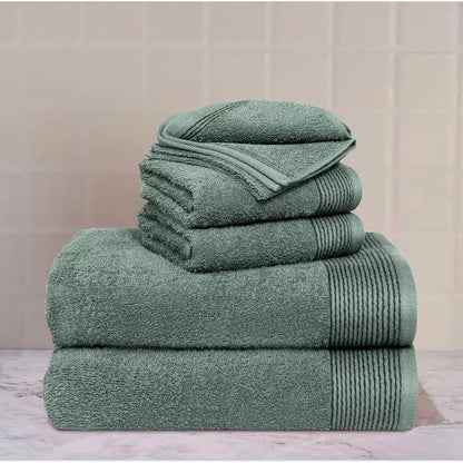 6-Piece Cotton Towel Set