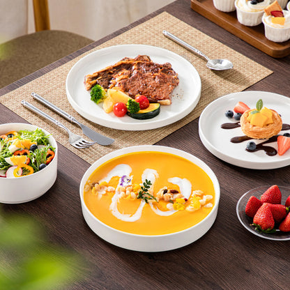 MALACASA Dinner Plates Sets
