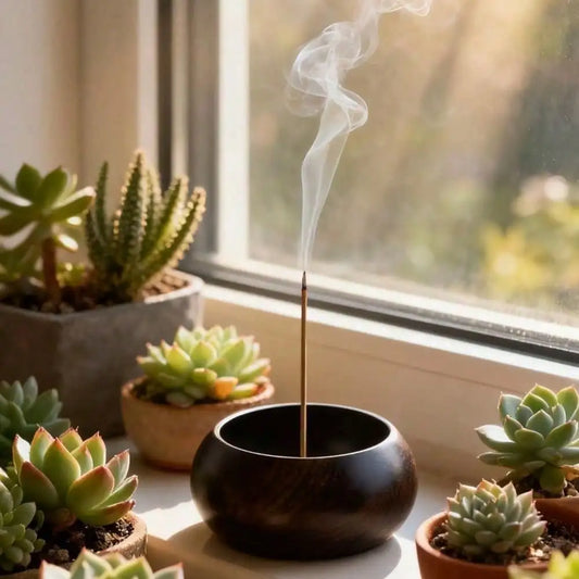 Multi-Purpose Wooden Incense Burner