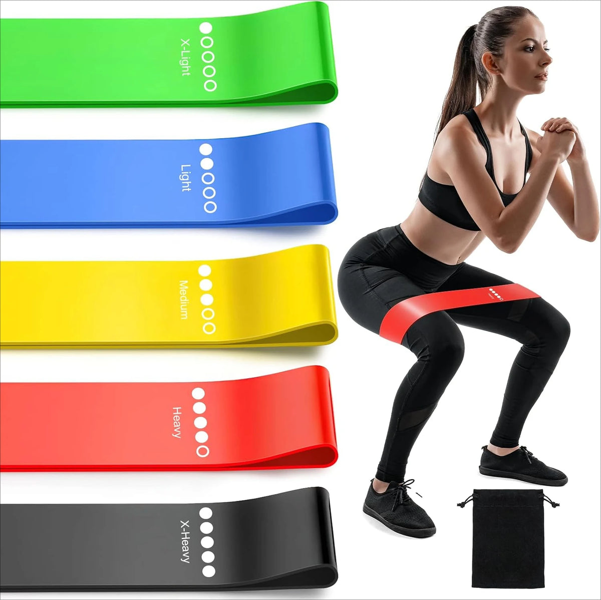 Resistance bands for exercise