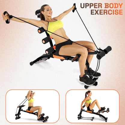 Six-In-One Abdominal Machine