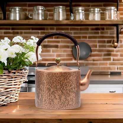 67.6oz Copper Teapot, Tea Kettle