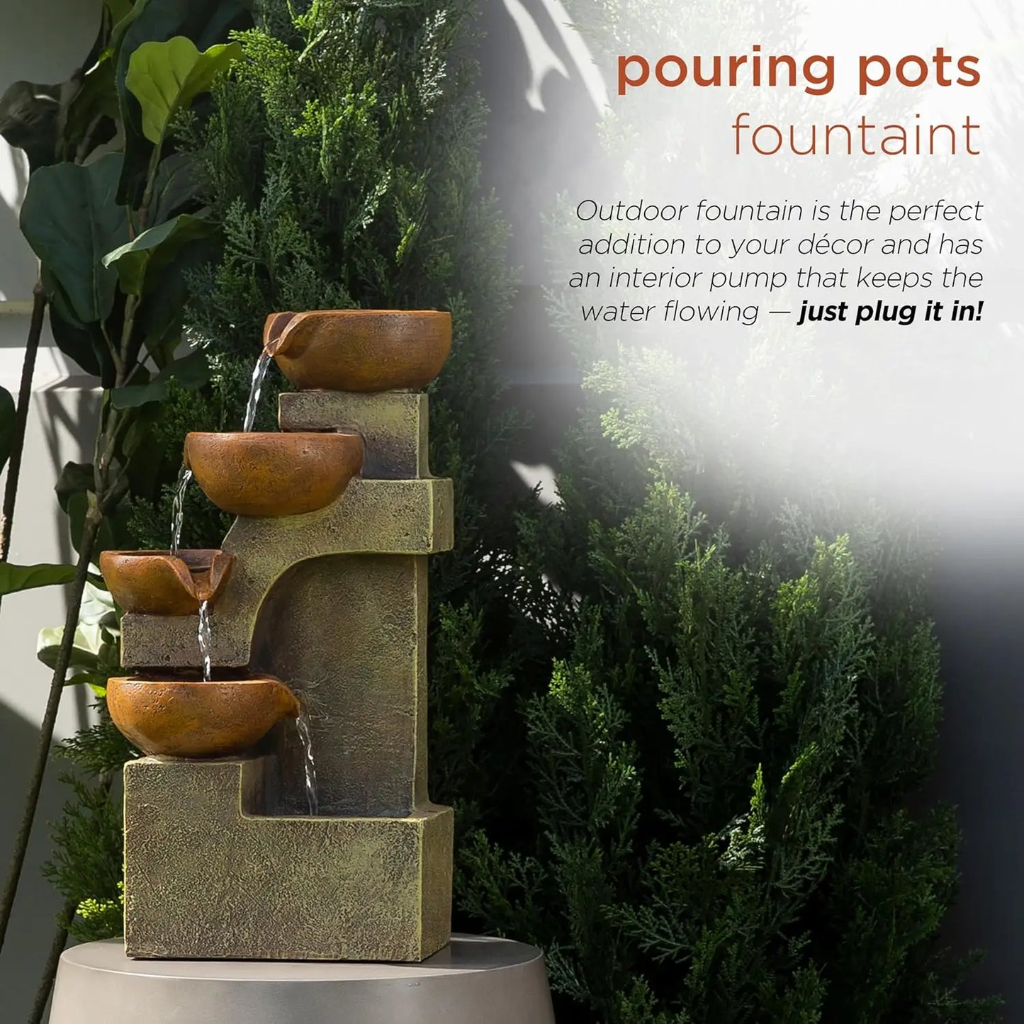 Tabletop Waterfall Fountain