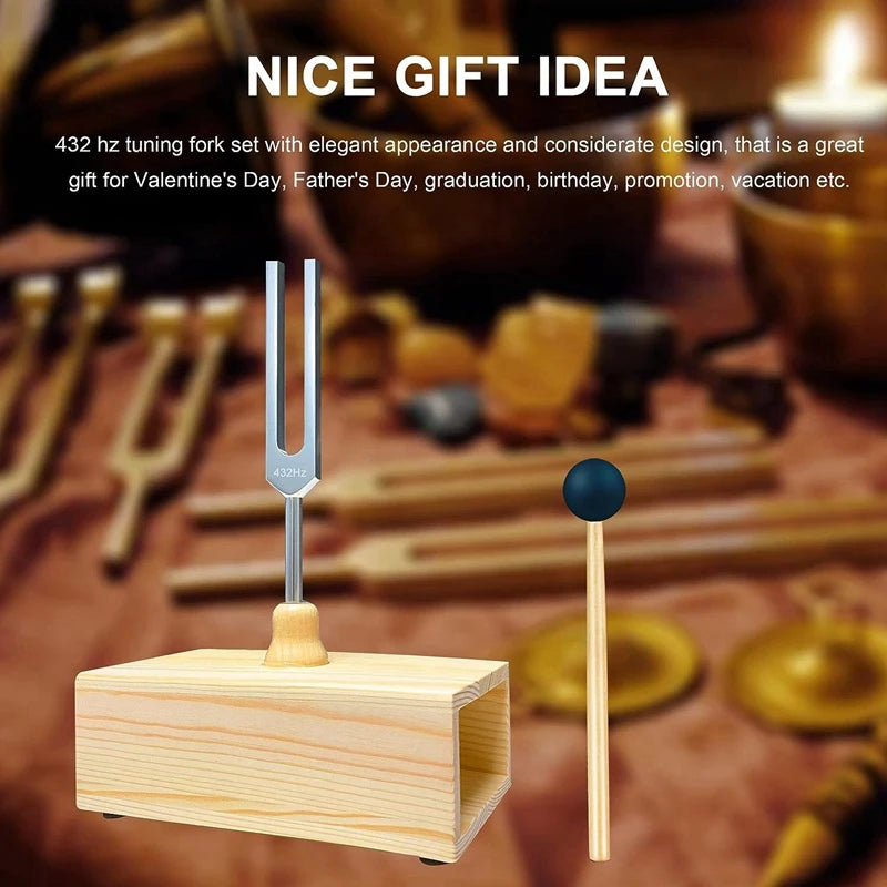 432 Hz Tuning Fork with Resonance Box