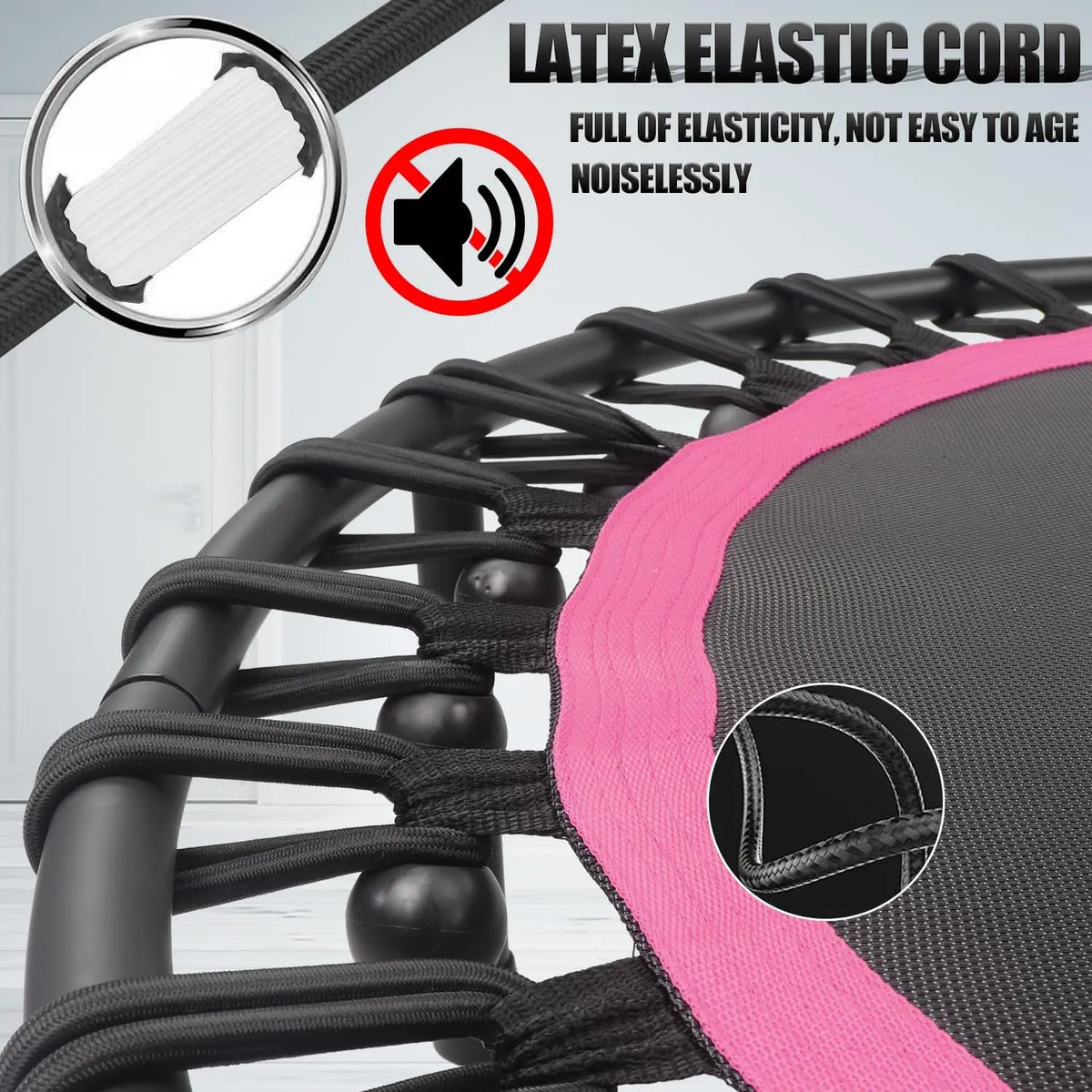 40"-48" Silent Mini Trampoline