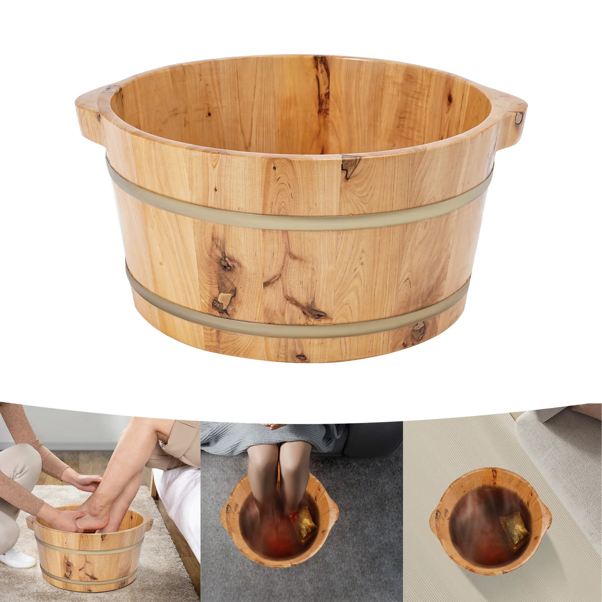 Home Footbath Foot Rest Soak Basin