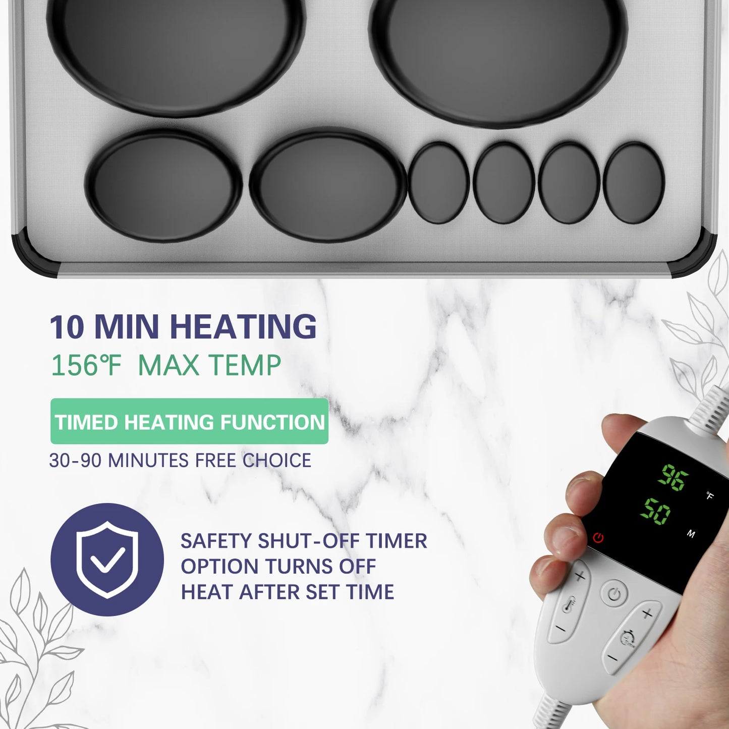 Hot Stones Massage Set