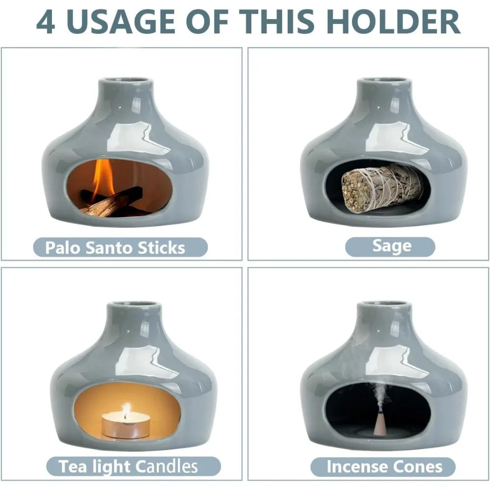 handmade ceramic aroma holder