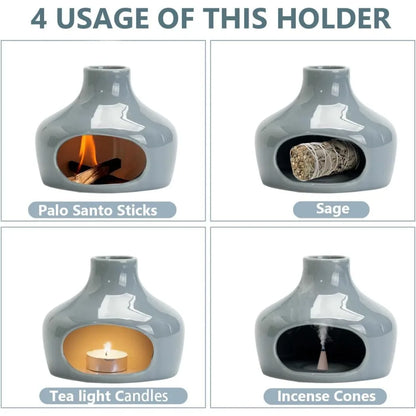 handmade ceramic aroma holder